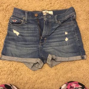 High Waisted Jean Shorts